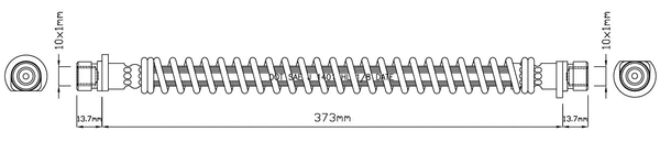 Brake Hose (VBJ333)