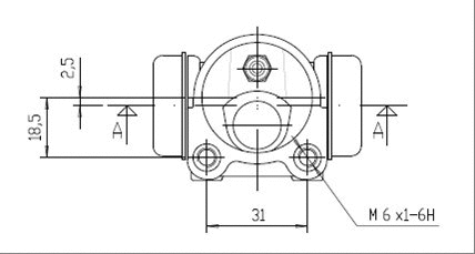 Wheel Brake Cylinder (VWC471)