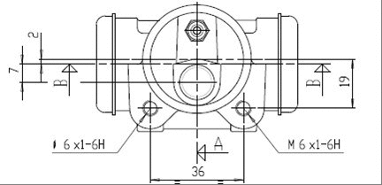 Wheel Brake Cylinder (VWC600)