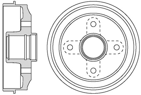 Brake Drum (VBD652)