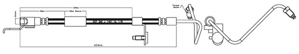 Brake Hose (VBJ234)