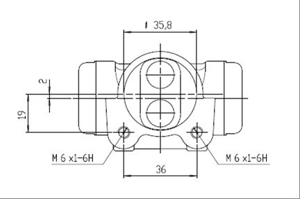 Wheel Brake Cylinder (VWC777)