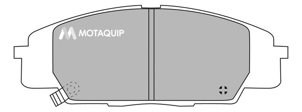 Brake Pad Set, disc brake (LVXL1023)