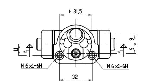 Wheel Brake Cylinder (VWC251)