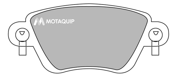 Brake Pad Set, disc brake (LVXL997)