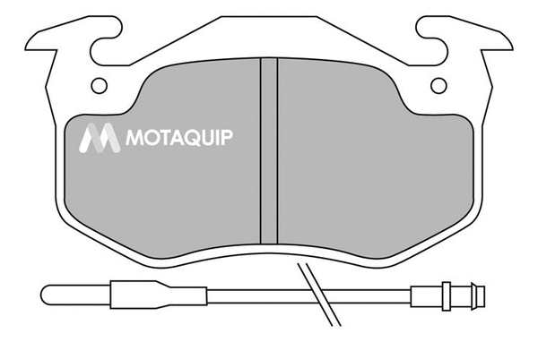 Brake Pad Set, disc brake (LVXL370)