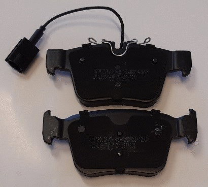 Brake Pad Set, disc brake (LVXL1967)