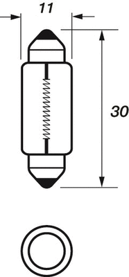 Bulb, interior light (VBU269)