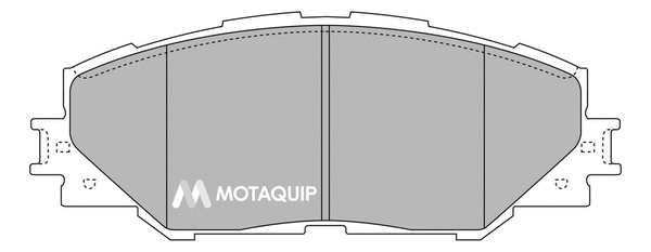 Brake Pad Set, disc brake (LVXL1306)