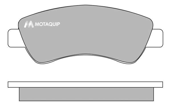 Brake Pad Set, disc brake (LVXL1006)