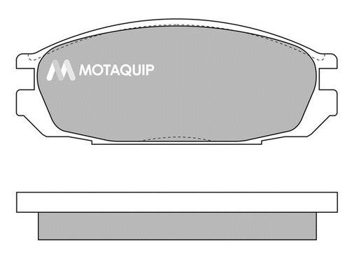Brake Pad Set, disc brake (LVXL800)