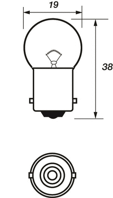Bulb, direction indicator (VBU207)
