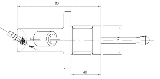 Slave Cylinder, clutch (VSC103)