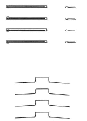 Accessory Kit, disc brake pad (VMK707)