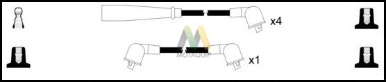 Ignition Cable Kit (LDRL1653)