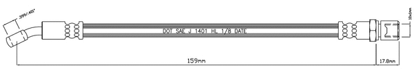 Brake Hose (VBJ211)