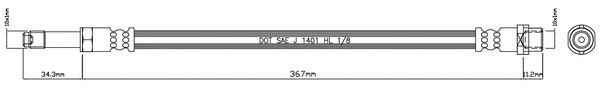 Brake Hose (VBH1055)