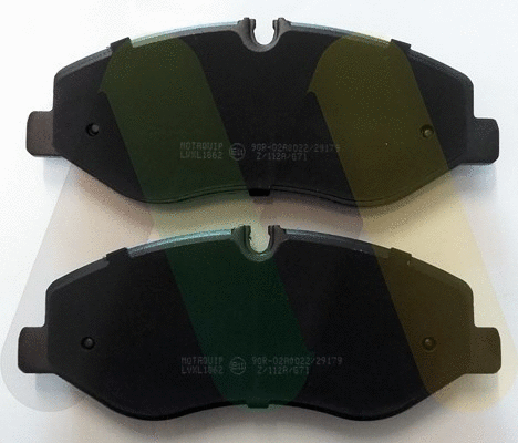 Brake Pad Set, disc brake (LVXL1862)