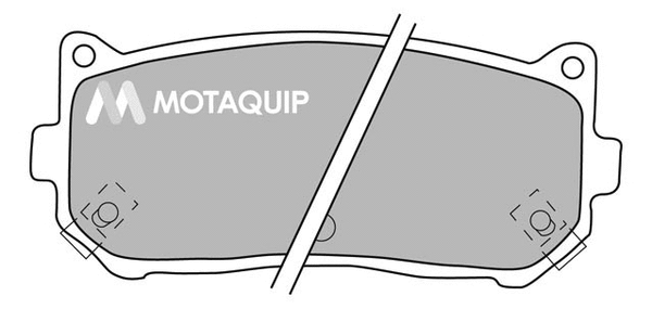 Brake Pad Set, disc brake (LVXL1053)