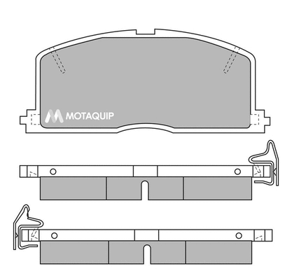 Brake Pad Set, disc brake (LVXL353)