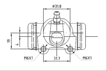 Wheel Brake Cylinder (VWC668)