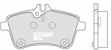 Brake Pad Set, disc brake (LVXL1267)