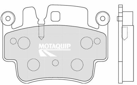 Brake Pad Set, disc brake (LVXL1228)