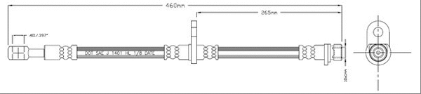 Brake Hose (VBJ161)