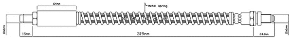 Brake Hose (VBJ625)