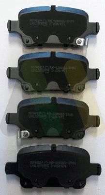 Brake Pad Set, disc brake (LVXL1878)