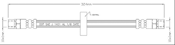Brake Hose (VBH439)