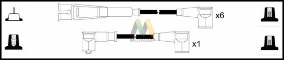 Ignition Cable Kit (LDRL1474)