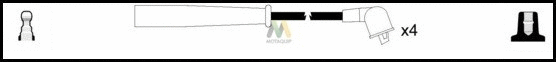 Ignition Cable Kit (LDRL1587)