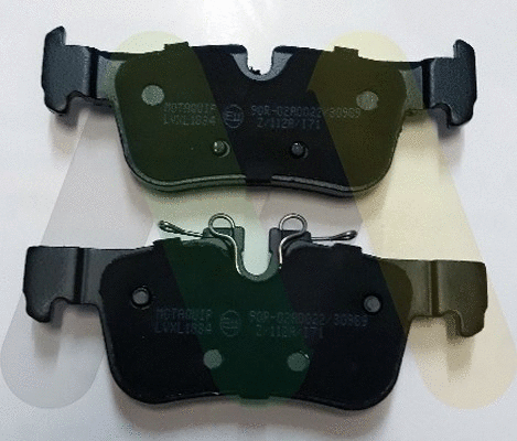 Brake Pad Set, disc brake (LVXL1834)