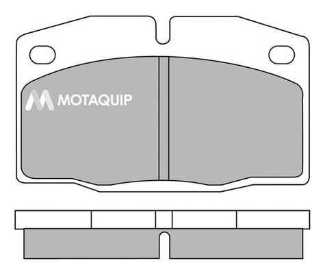 Brake Pad Set, disc brake (LVXL565)