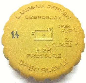 Cap, coolant tank