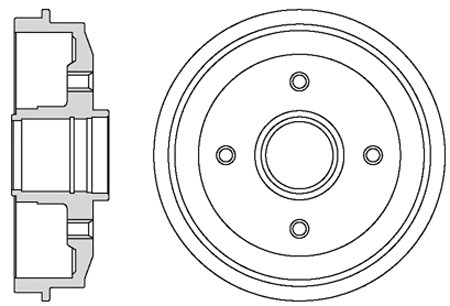 Brake Drum (VBD629)