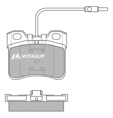 Brake Pad Set, disc brake (LVXL401)