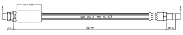 Brake Hose (VBJ370)