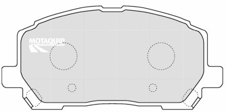 Brake Pad Set, disc brake (LVXL1207)