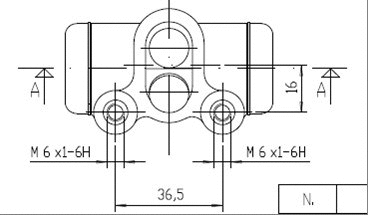 Wheel Brake Cylinder (VWC466)