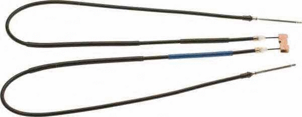 Cable Pull, parking brake (VVB1327)
