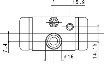 Wheel Brake Cylinder (VWC854)