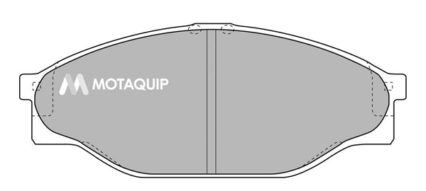 Brake Pad Set, disc brake (LVXL447)