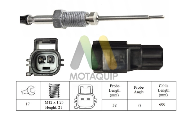 Sensor, exhaust gas temperature (LVET393)