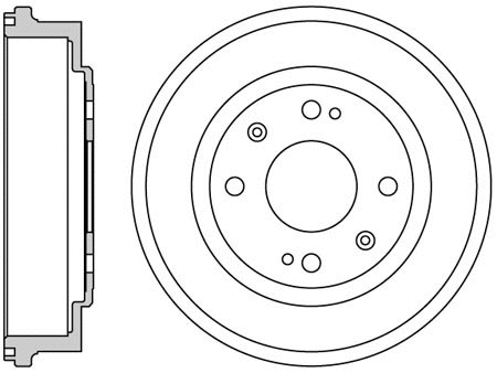Brake Drum (VBE620)