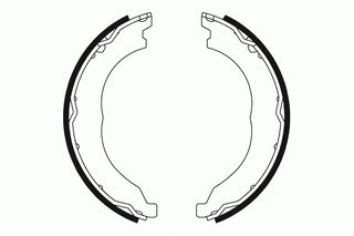 Brake Shoe Set, parking brake (LVBS795)