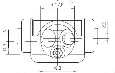 Wheel Brake Cylinder (VWC237)