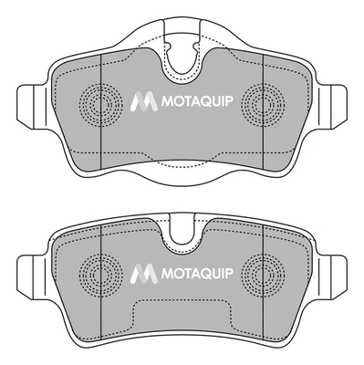 Brake Pad Set, disc brake (LVXL1403)