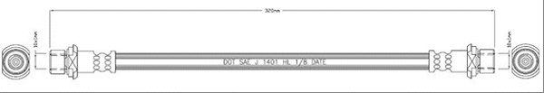 Brake Hose (VBJ271)